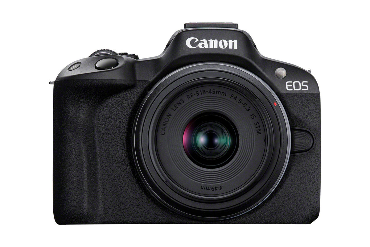 מצלמה Canon EOS R50 עם עדשה RF-S 18-45 S שחור (SEE)