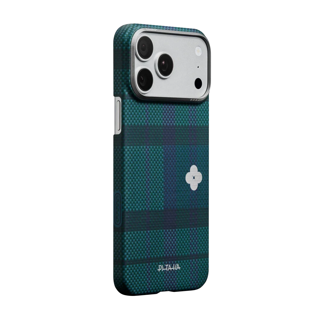 כיסוי PITAKA Ultra-Slim Case ל-iPhone 17 Pro Max Forest Dawn