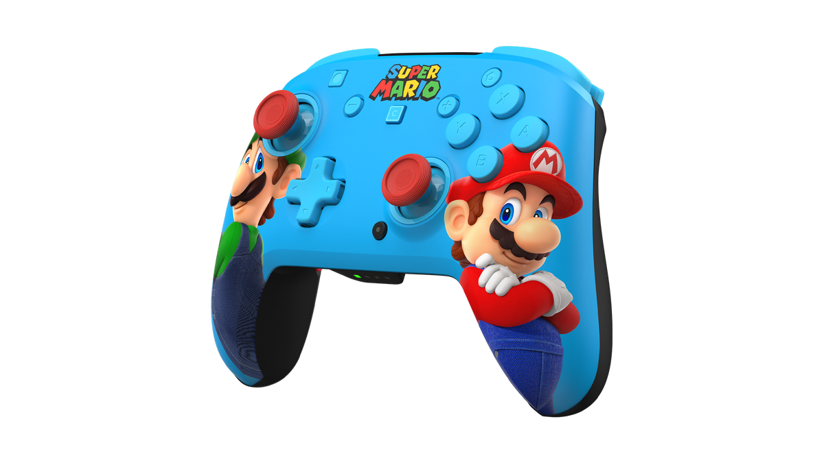 בקר אלחוטי Turtle Beach Rematch Mario & Luigi ל-Nintendo Switch 2