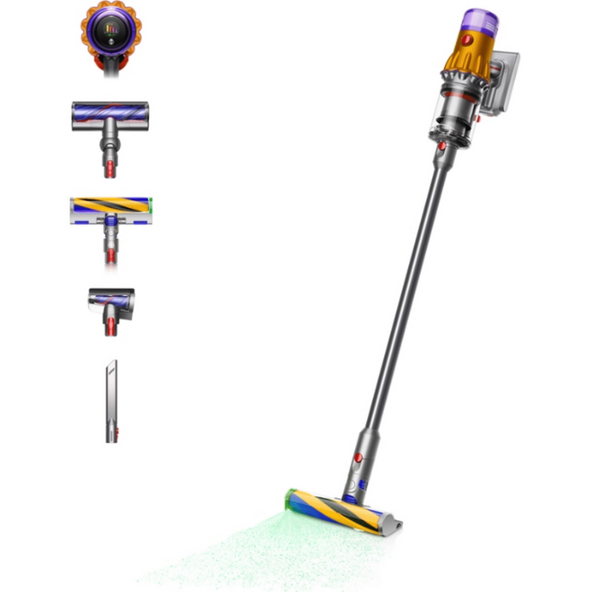 שואב אבק אלחוטי Dyson V12 Detect Slim Absolute SV46 – יבוא מקביל