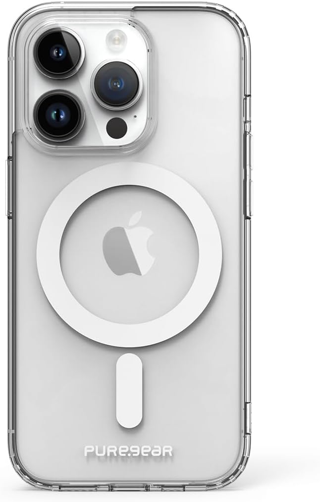 כיסוי PureGear Slim Shell MagSafe ל-iPhone 14 Pro שקוף