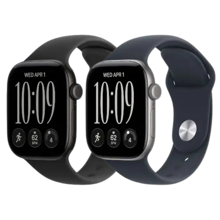 Apple Watch Series 12 46mm GPS Aluminum Case - M/L שעון חכם