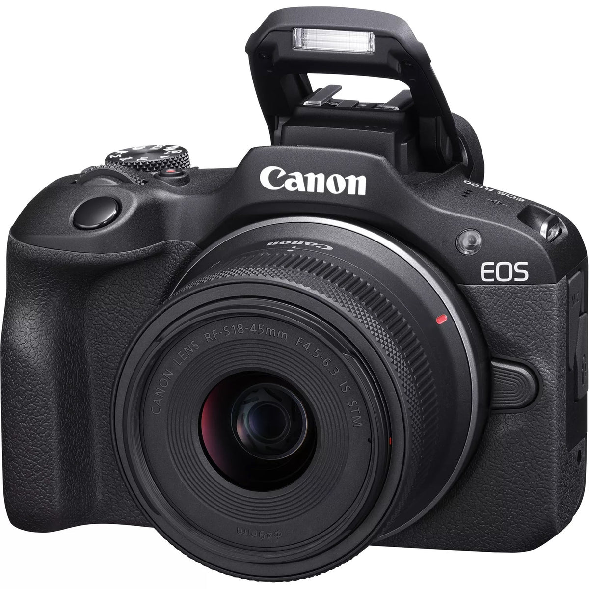 מצלמה Canon EOS R100 עם עדשה RF-S 18-45 שחור