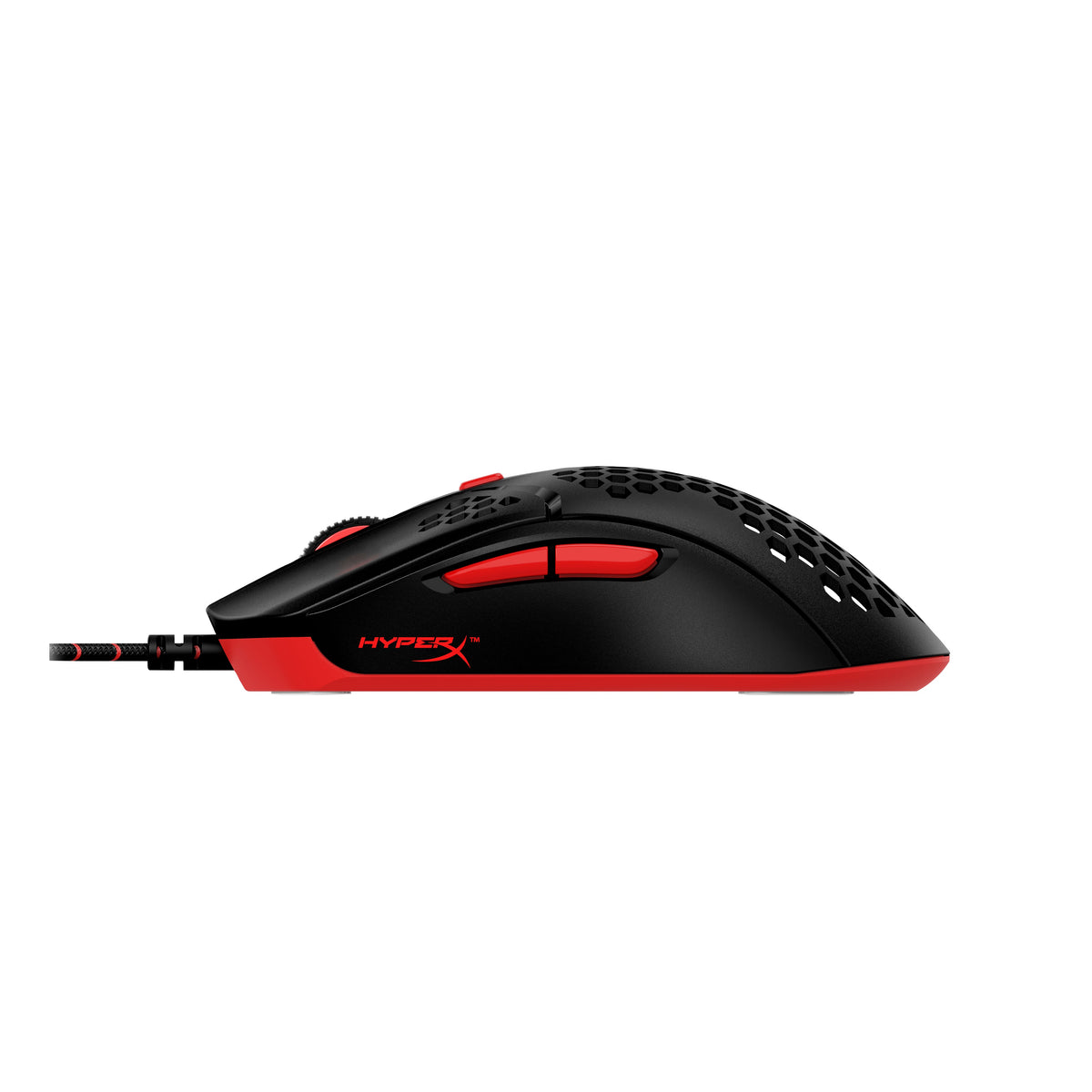 עכבר גיימינג HyperX Haste שחור/אדום (PC)(X)(PS) — תמונה 3 מתוך 4
