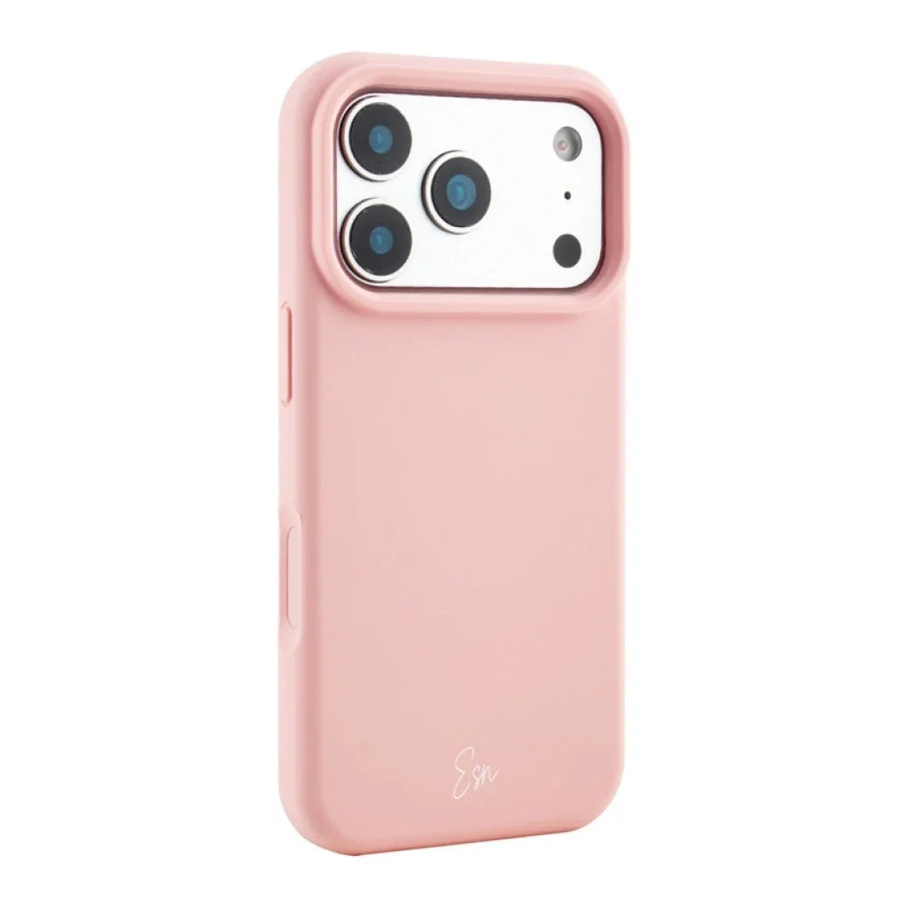 כיסוי סיליקון ל-iPhone 17 Pro Max Essentials ורוד