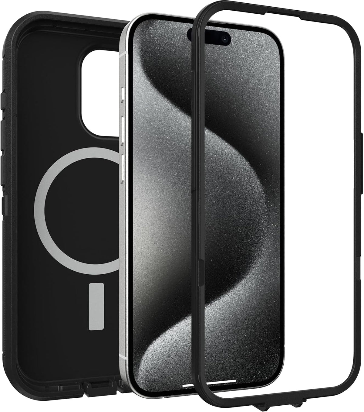 כיסוי OtterBox Defender XT ל-iPhone 15 Pro שחור