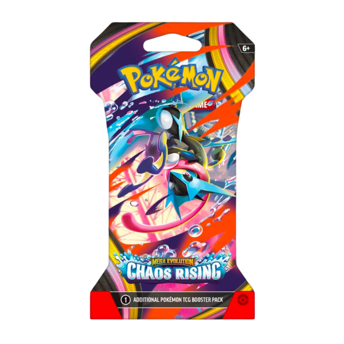 Pokemon ME04 mega evolution -chaos rising sleeved booster