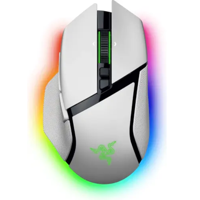 Razer BASILISK V3 PRO 35K צבע לבן