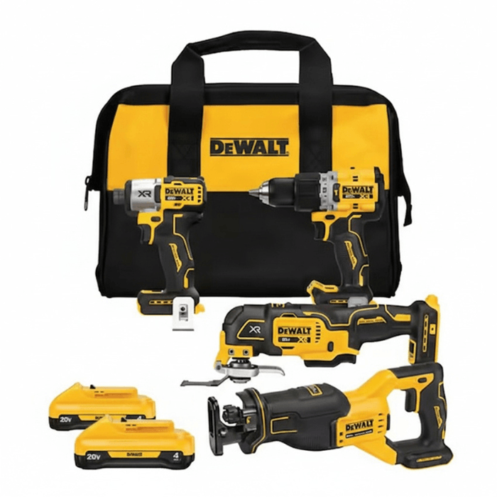 קיט כלי עבודה DEWALT DCK411Q2 20V MAX 4-TOOL COMBO KIT