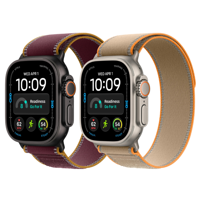 Apple Watch Ultra 4 Trail Loop Band 49mm Titanium Case GPS + Cellular שעון חכם יבואן רשמי