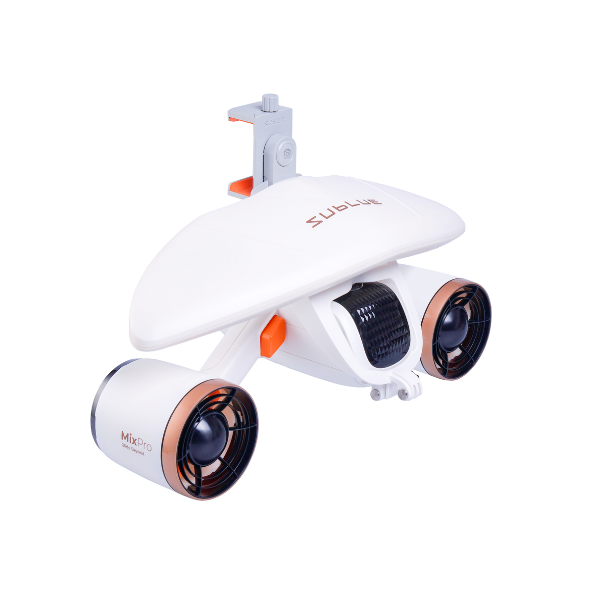סקוטר ים SUBLUE WhiteShark MixPro סוללה 122W לבן זהב