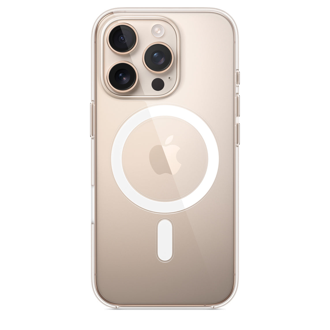 כיסוי MagSafe ל-iPhone 16 Pro שקוף