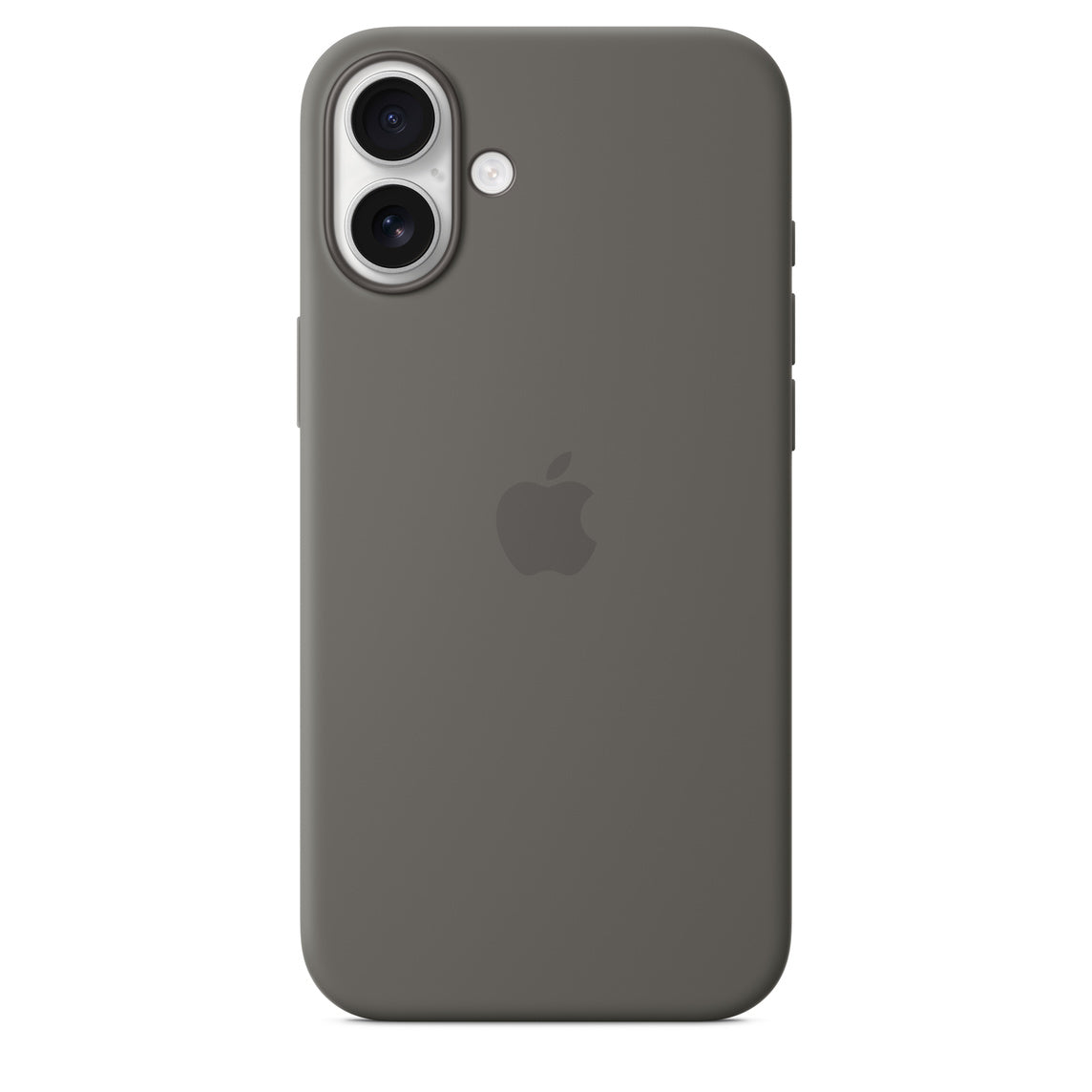 כיסוי Apple Silicone Case MagSafe ל-iPhone 16 Plus אפור