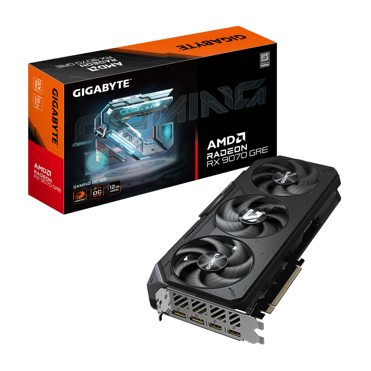מחשב גיימינג Ryzen 7 7800X3D RX 9070 GRE 12GB 32GB DDR5 1TB NVMe
