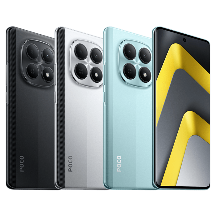 Xiaomi POCO M8 5G 512GB 8GB RAM שחור – יבואן רשמי