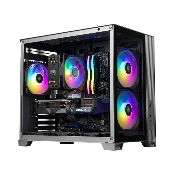 מחשב גיימינג FLUX M עם Intel Core Ultra 7 265KF, RTX 5060 8GB, 32GB DDR5 ו־1TB SSD