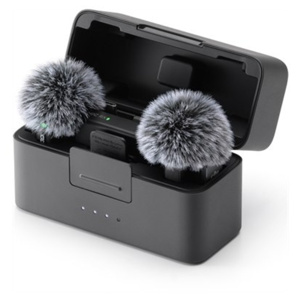 מערכת מיקרופונים אלחוטיים DJI Mic Mini - מארז זוגי