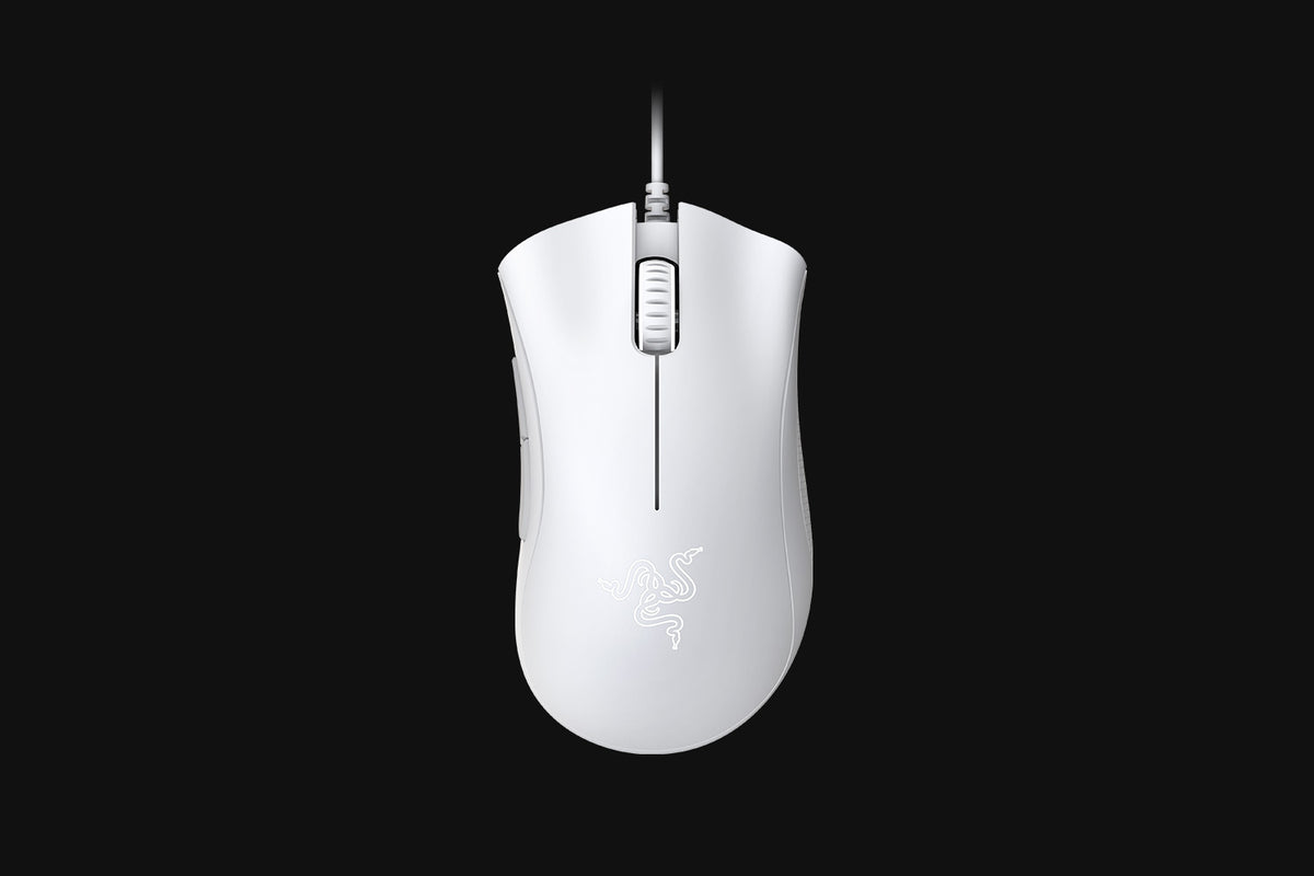 עכבר חוטי Razer DeathAdder Essential לבן