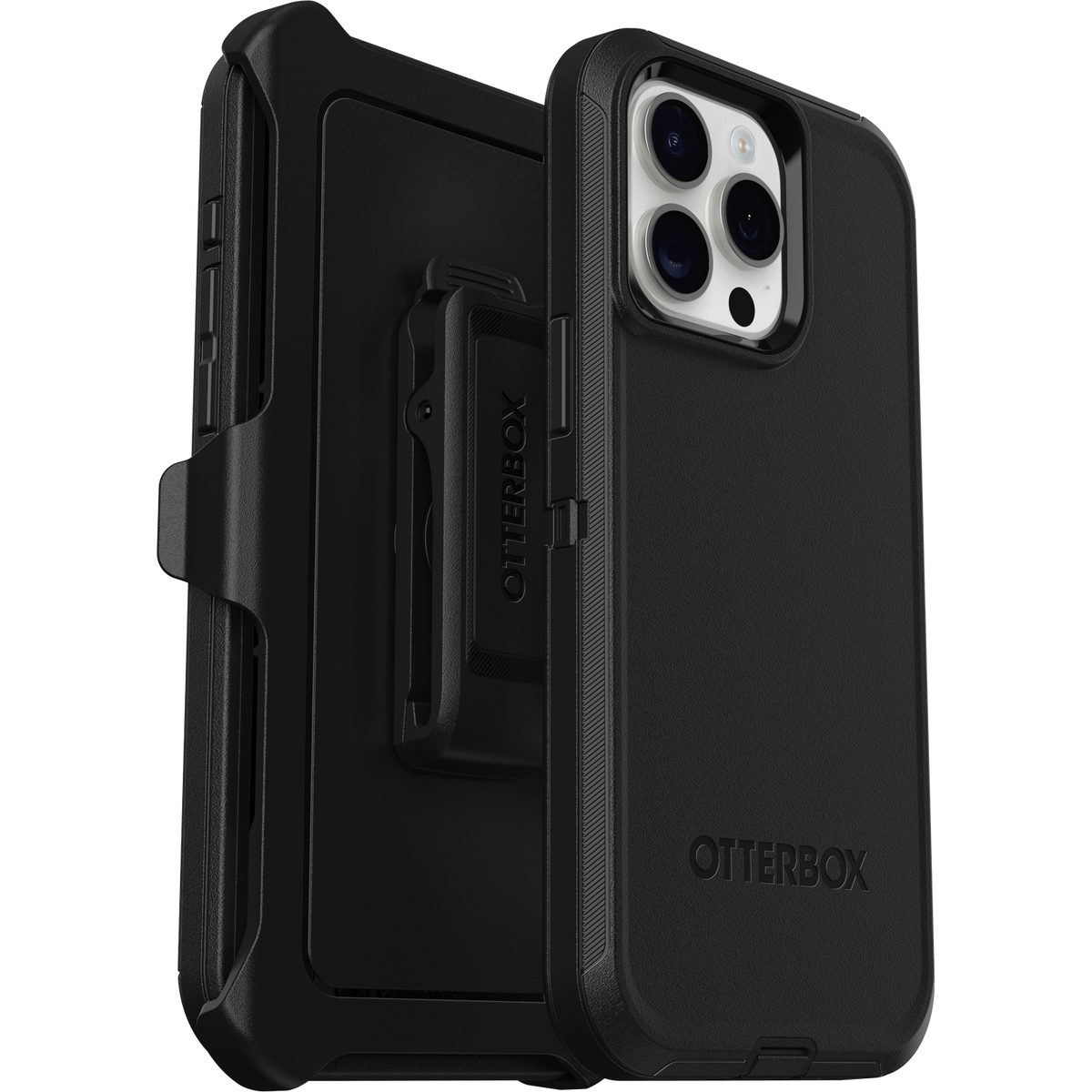 כיסוי OtterBox Defender ל-iPhone 15 Pro Max שחור