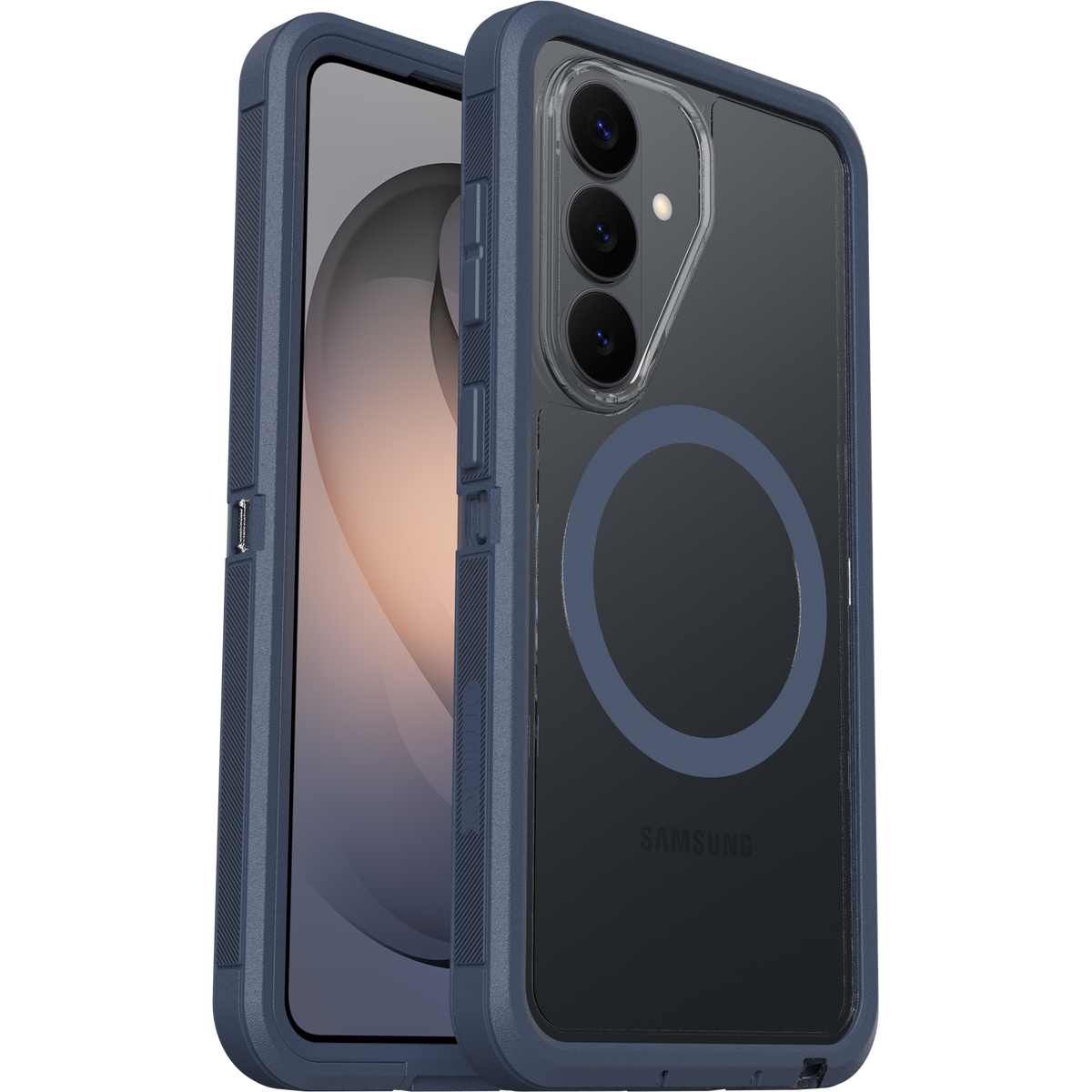 כיסוי OtterBox Defender Pro XT ל-Galaxy S26 שקוף/כחול — תמונה 1 מתוך 1