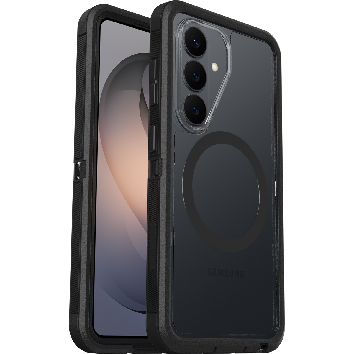 כיסוי OtterBox Defender Pro XT ל-Galaxy S26 שקוף/שחור — תמונה 1 מתוך 1