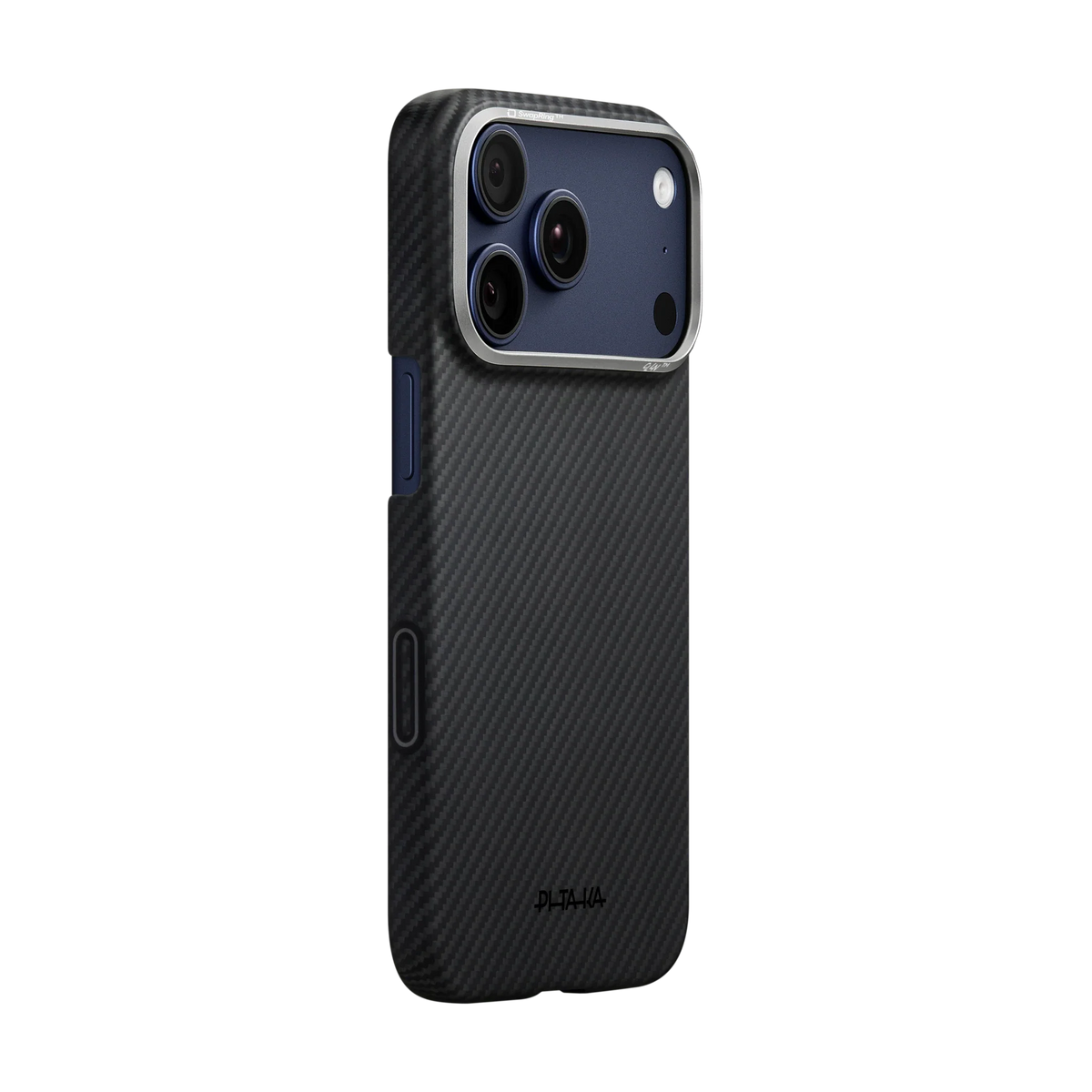 כיסוי PITAKA Ultra-Slim Case ל-iPhone 17 Pro שחור אפור (Twill)