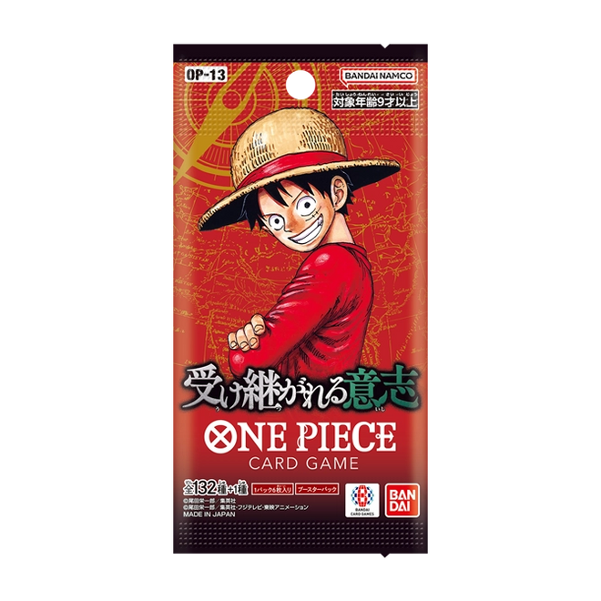 חבילת קלפי One Piece OP-13 ביפנית