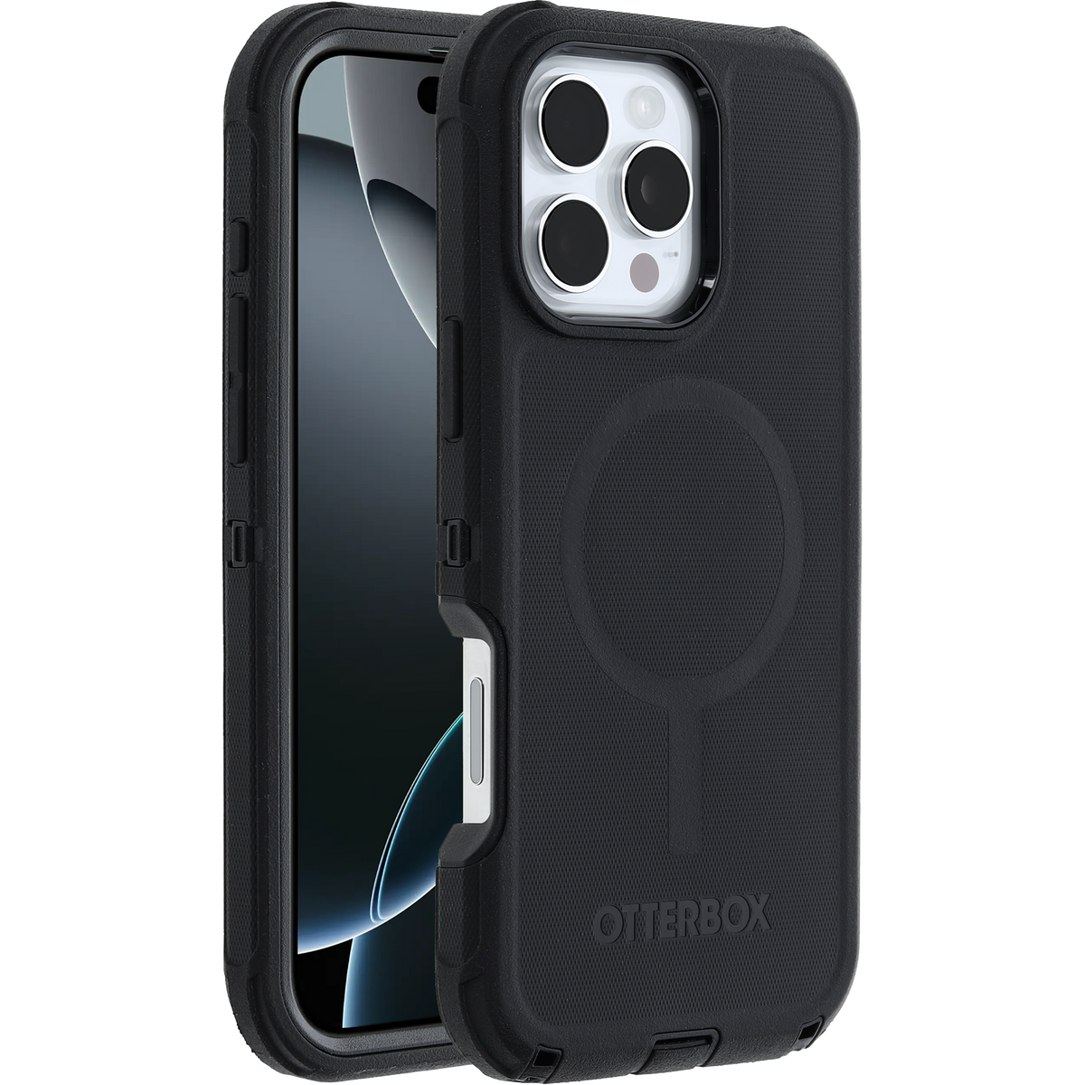 כיסוי OtterBox Defender ל-iPhone 16 Pro Max שחור — תמונה 1 מתוך 3