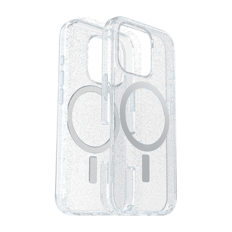 OtterBox | Symmetry | iPhone16Pro | שקוף נצנץ