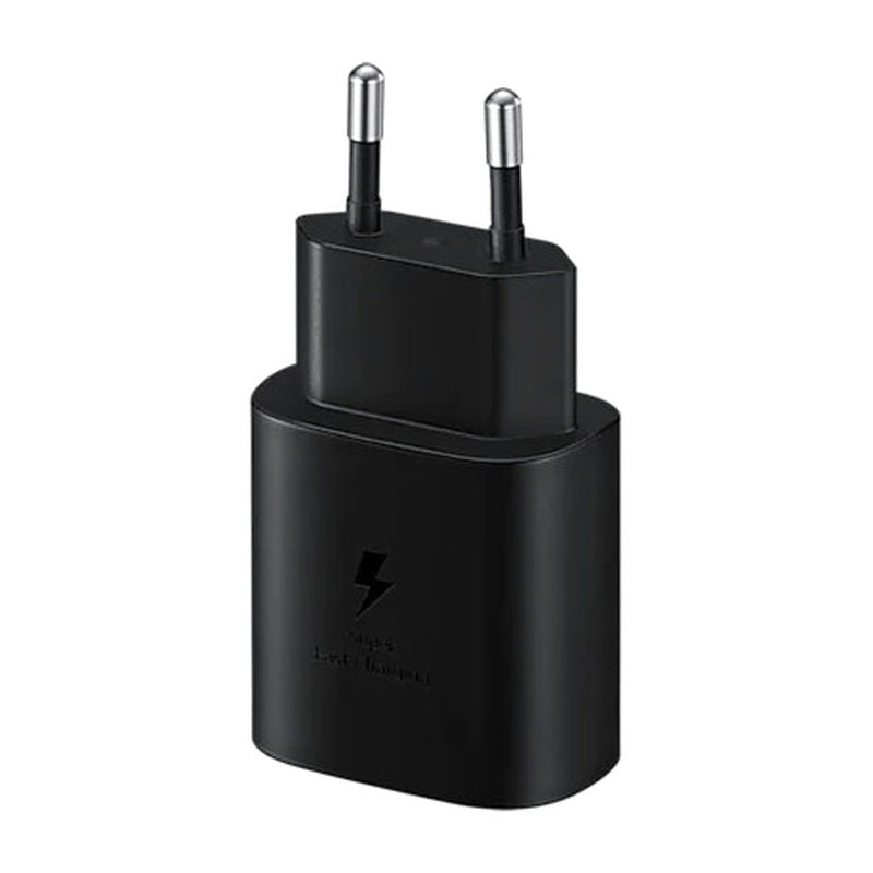 מטען קיר Samsung 25W USB-C שחור – יבואן רשמי