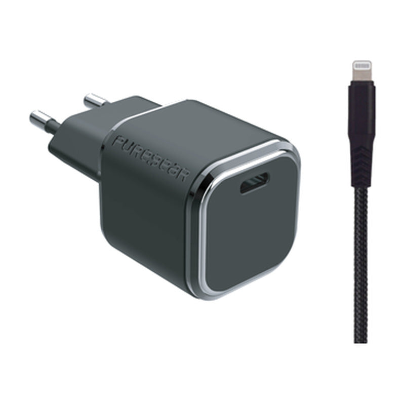 PureGear | ראש מטען וכבל Lightning | 25W