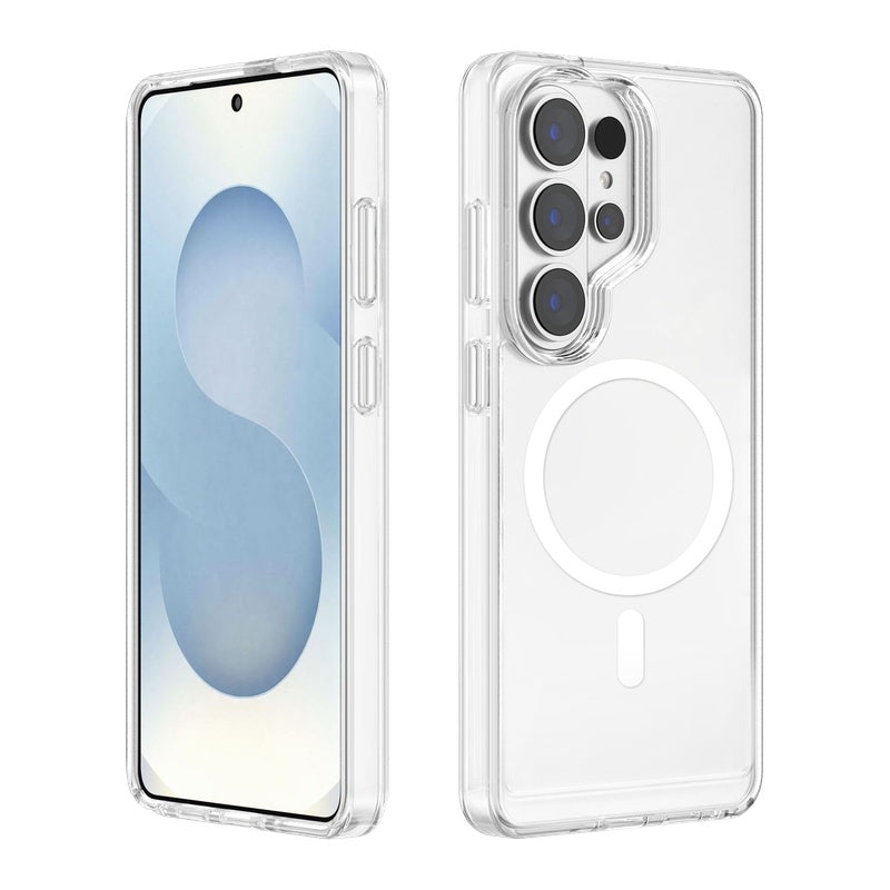 כיסוי לגלקסי S26 אולטרה עם מגנטים PureGear DualTek Slim שקוף
