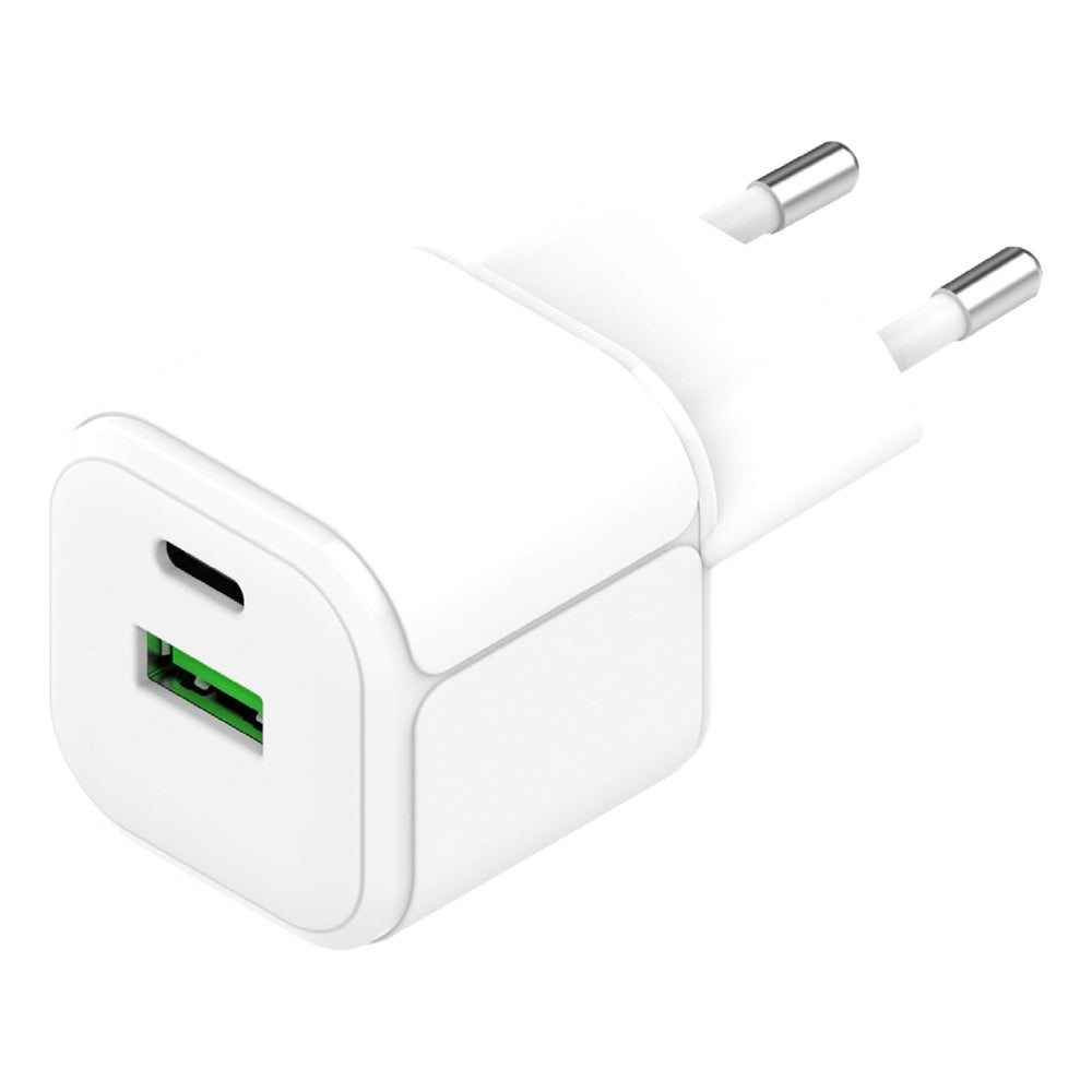 מטען קיר עם שתי יציאות בהספק 38W מבית Essentials