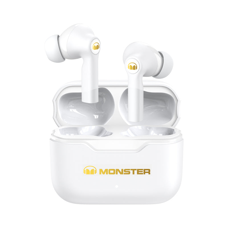 אוזניות אלחוטיות Monster XKT02 לבן