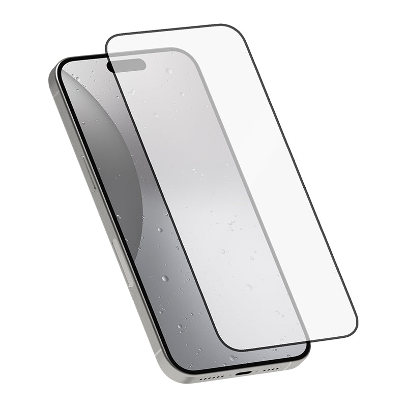 מגן מסך זכוכית לאייפון 16 פרו מקס Essentials Full Cover Glass