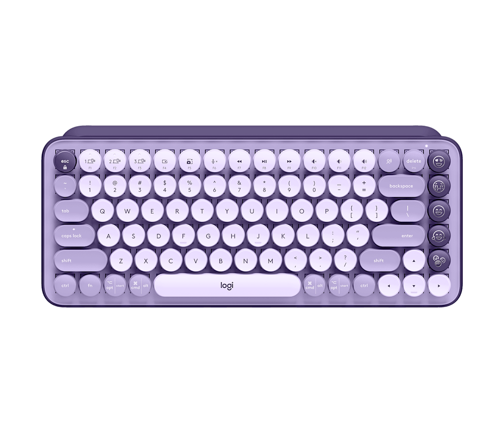 מקלדת Logitech POP Keys סגול