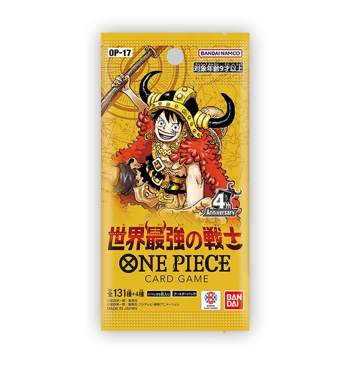 חבילת קלפי One Piece OP-17 ביפנית