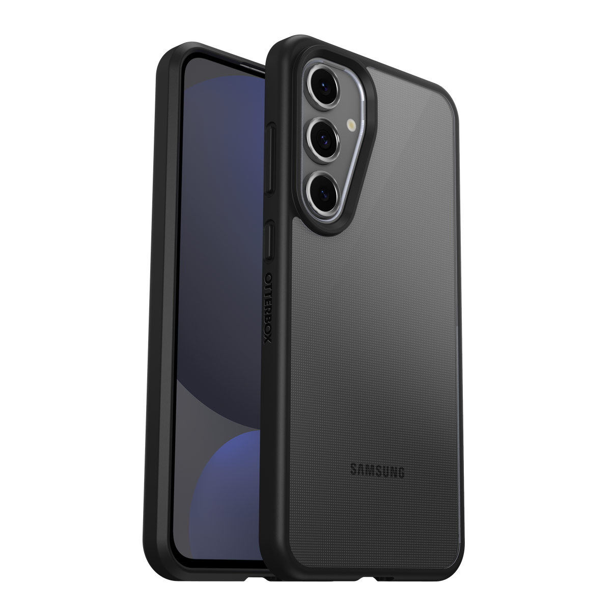 כיסוי OtterBox React ל-Galaxy S24 FE שקוף שחור — תמונה 2 מתוך 2