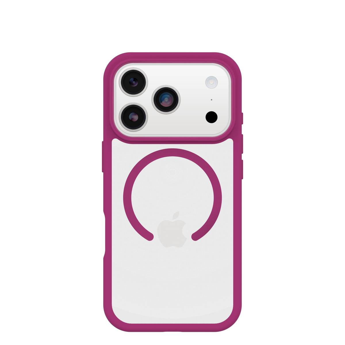 כיסוי OtterBox React ל-iPhone 17 Pro שקוף/ורוד