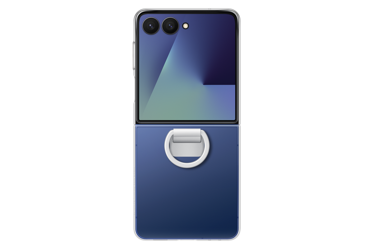 כיסוי Samsung Ring Case ל-Galaxy Z Flip 7 שקוף