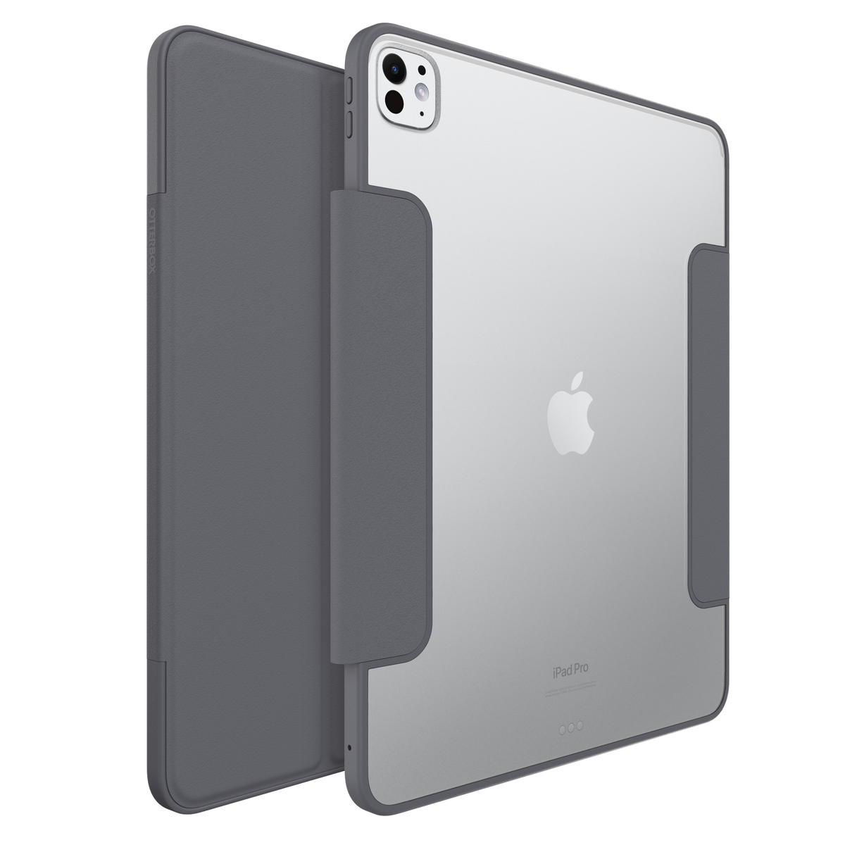 כיסוי OtterBox Symmetry Folio ל-iPad Air 11" (M4) שקוף/אפור כהה