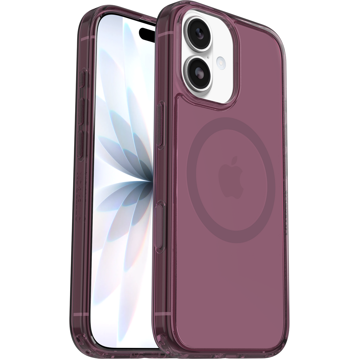 כיסוי OtterBox Symmetry ל-iPhone 17 שקוף ורוד — תמונה 1 מתוך 3