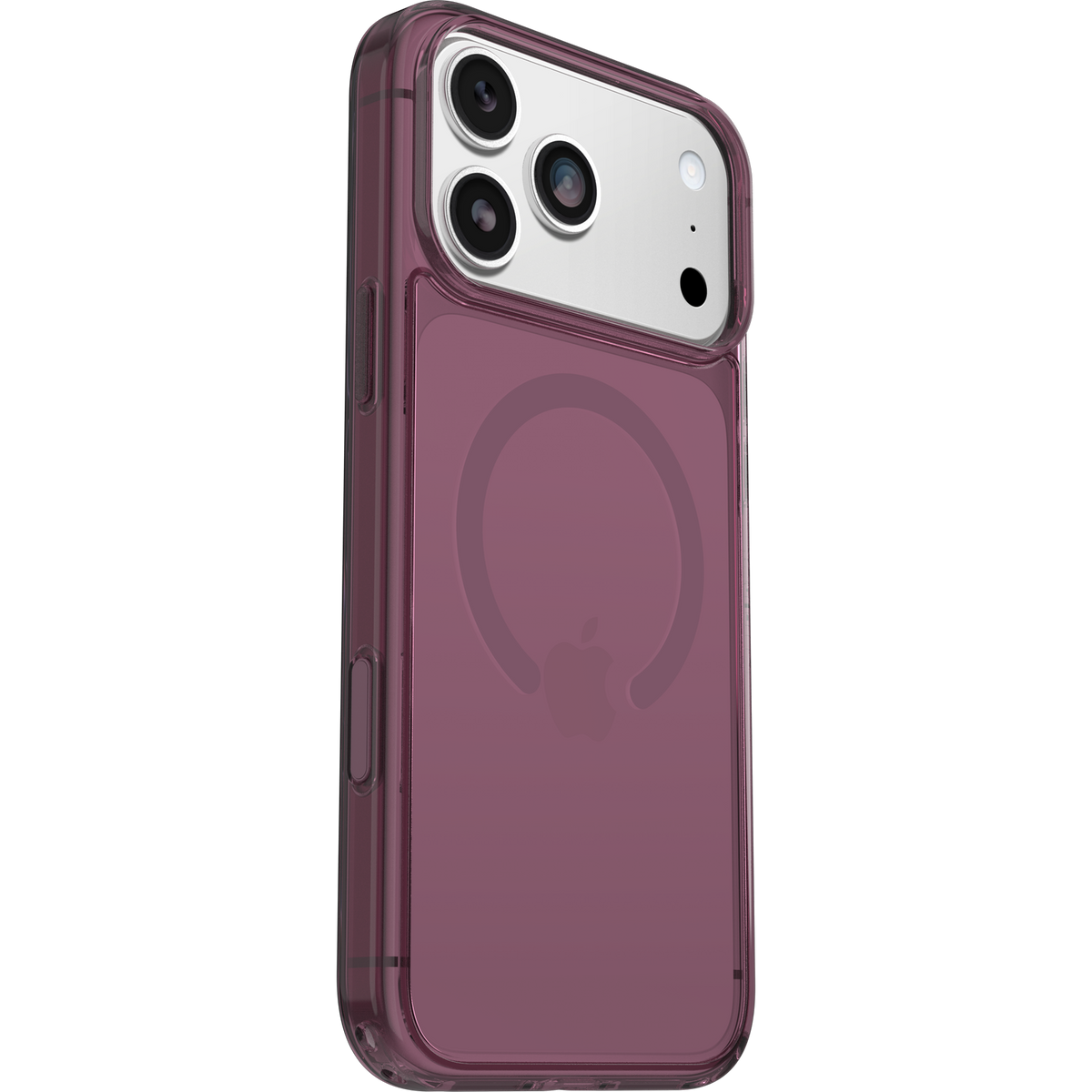 כיסוי OtterBox Symmetry ל-iPhone 17 Pro Max שקוף ורוד