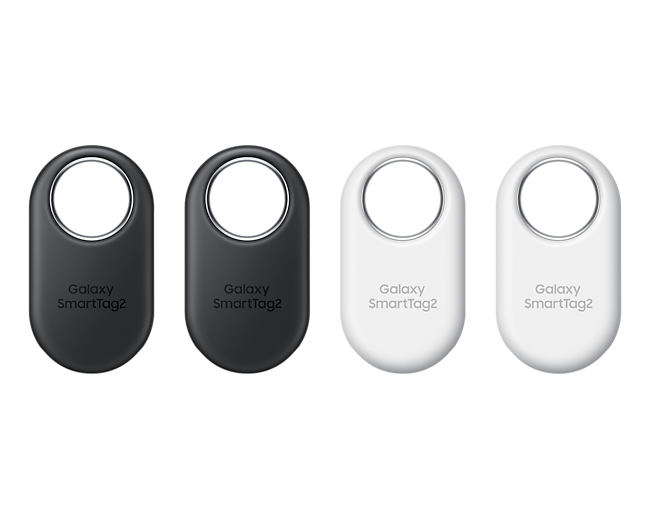 תג איתור Samsung Galaxy SmartTag2 4 Pack שחור+לבן