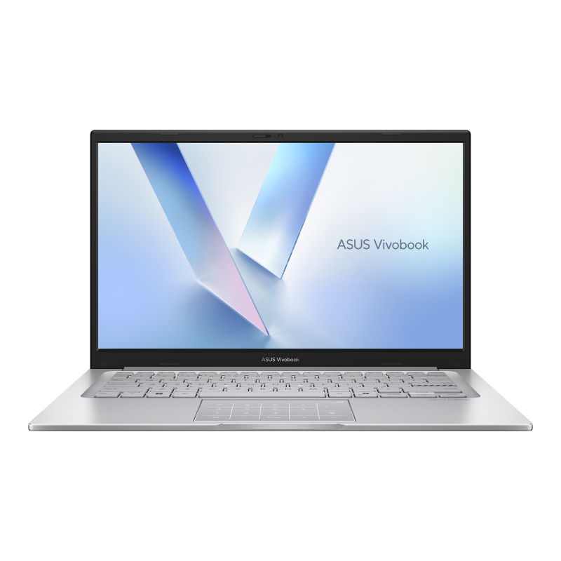 מחשב נייד ASUS Vivobook 14" X1404VA-EB1732 Core 7 150U 1TB SSD 16GB RAM DOS כסוף – יבואן רשמי
