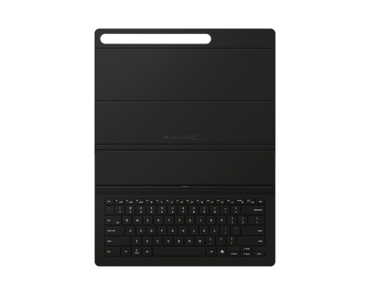 כיסוי מקלדת Samsung Book Cover Keyboard Slim ל-Galaxy Tab S10/S9/Ultra/5G שחור